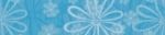 CERSANIT EUFORIA BLUE BORDER FLOWER 1 8,5x40